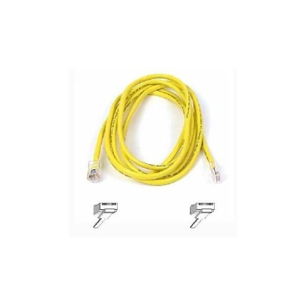 Belkin Cat6 Snagless Patch Cable Rj45M/Rj45M; 8 Yellow A3L980-08-YLW-S - main