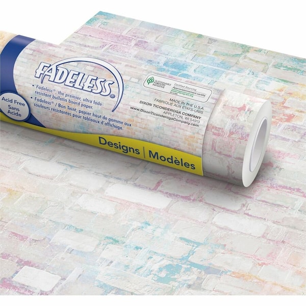 Fadeless Bulletin Board Paper, Graffiti Wall, 48in. x 50ft. P0057475 - main
