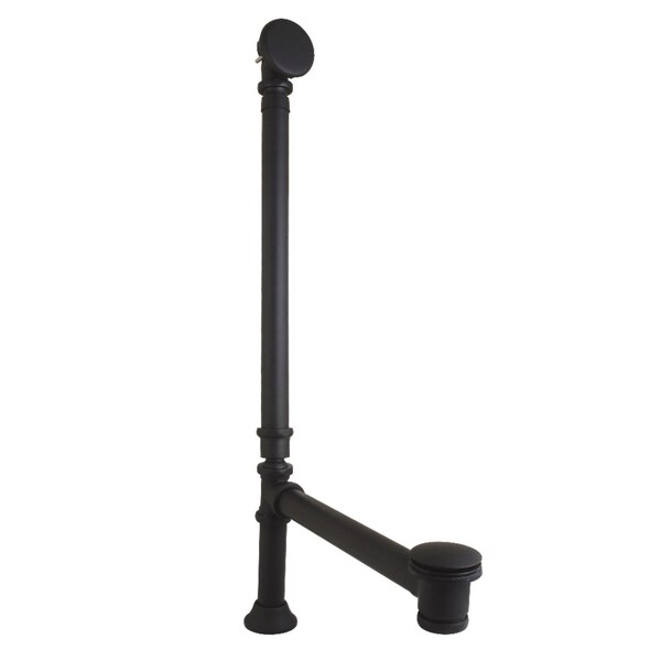 Kingston Brass Double Swivel Toe Touch Waste and Overflow, Matte Black CC2710 - main