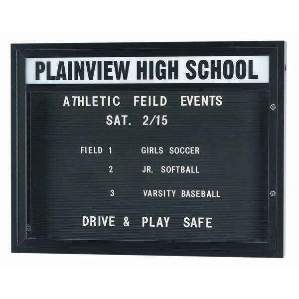 Aarco 43 in W, 33 in H, Bronzed Anodized BM3343BA - main