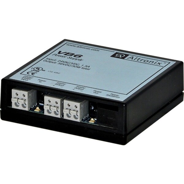 Altronix Power Supply, 24VAC/DC at 1.5A Input V, Blk VB6 - main