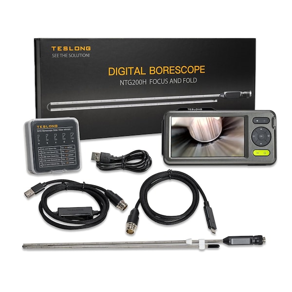 Teslong NTG200H- 26in Focus and Fold Rifle Borescope with 5-inch IPS Screen TSNTG200H-NTS500B - main