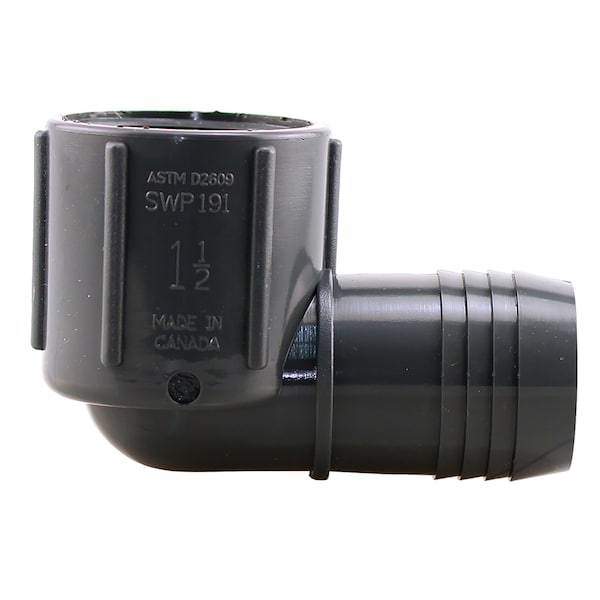 Westlake Pipe & Fittings 1-1/2 in. Insert in. X 1-1/2 in. D FPT Polypropylene 90 Degree Elbow 1 pk UPVCFE-15 - main