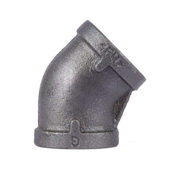 Stz Industries 1 in. FIP each X 1 in. D FIP Black Malleable Iron 45 Degree Elbow 310E45-1 - main