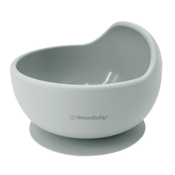 Dreambaby Silicone Scoop Suction Bowl, Seafoam L5056A - main