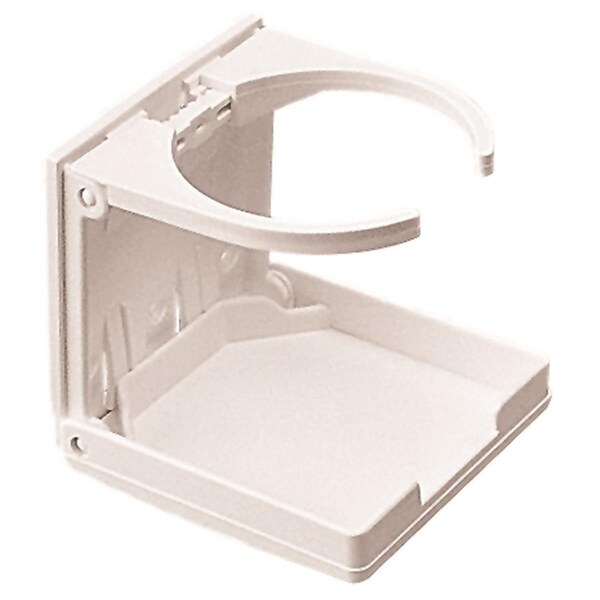 Sea-Dog 5882211 Adjustable Folding Drink Holder White 3004.4678 - main