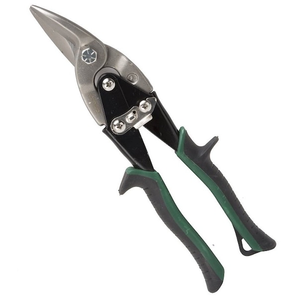 Vulcan Aviation Snip, 10-1/8 in OAL, Right Cut, Chrome Vanadium Steel Blade, Cushion Grip Handle TS-01020 - main