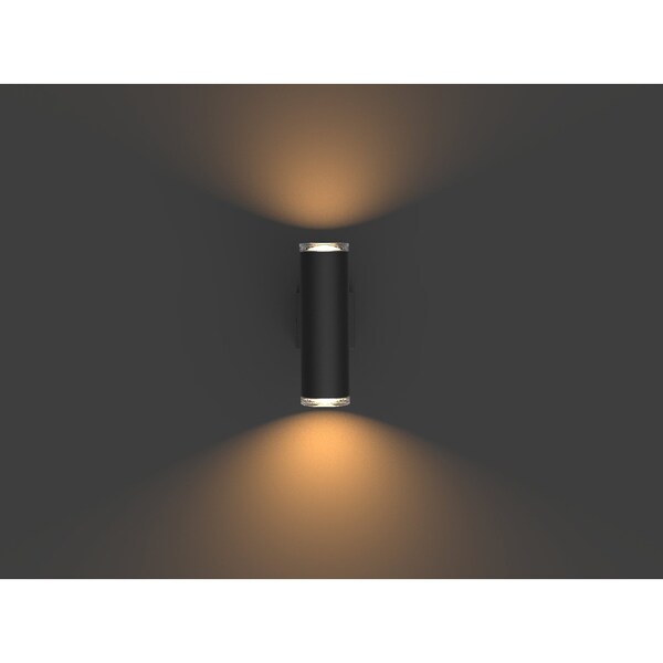 Beyond Led Technology GLOWEN, LED Up & Down Wall Sconce, 18 Watt, 1600 Lumens, Adj CCT 2700K-5000K, 100-277V, IP65 157027 - main