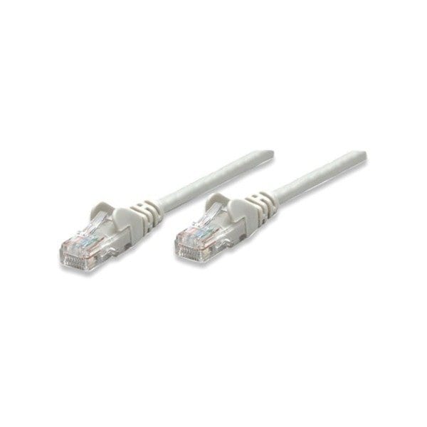 Intellinet Network Solutions 5 Ft Grey Cat6 Snagless Patch Cable 340380 - main