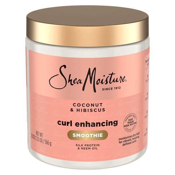 Shea Moisture Coconut and Hibiscus Curl Enhancing Smoothie Hair Cream, 20 Ounce, 12PK 68436240 - main