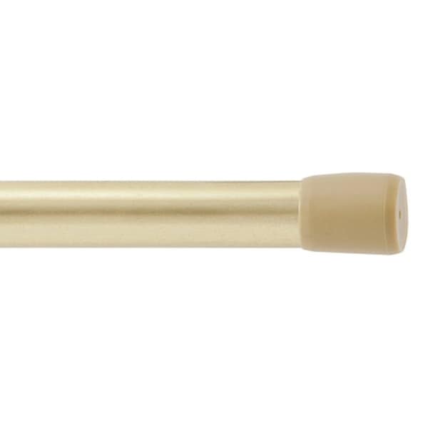 Kenney Mfg Kenney Spring Tension Rod, 5/8 in Dia, 28 to 48 in L, Brass KN611 - main