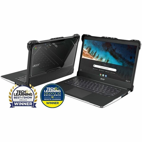 Max Cases EXTREME SHELL-L FOR ACER C723 CHROMEBOOK 11 (BLACK) AC-ESL-C723-BCLR - main