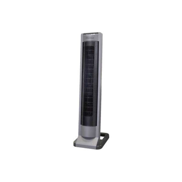 Soleus Air FC-35R-A 35 in. Tall Column Fan with Oscillating Grill; Dark Grey & Black FC-35R-A - main