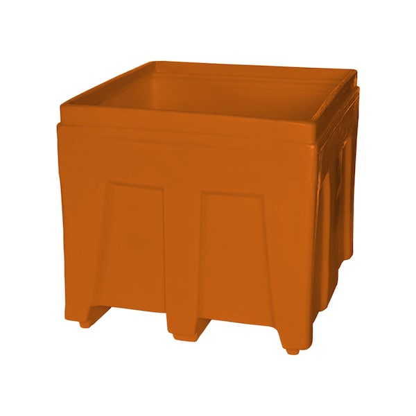 Myton Industries Bulk Ship Container, 14.5 cubic ft., weight capacity 800 lbs, Orange SO-3626 ORANGE - main