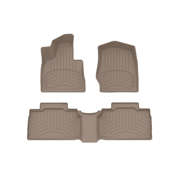 Weathertech Tan, Front and Rear FloorLiner HP 451716-1-2IM - main