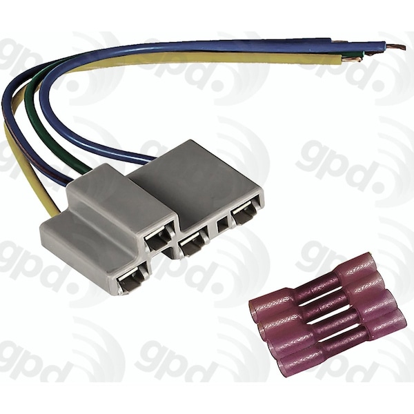 Global Parts Distributors Global HVAC Blower Motor Resistor Harness 1712898 - main