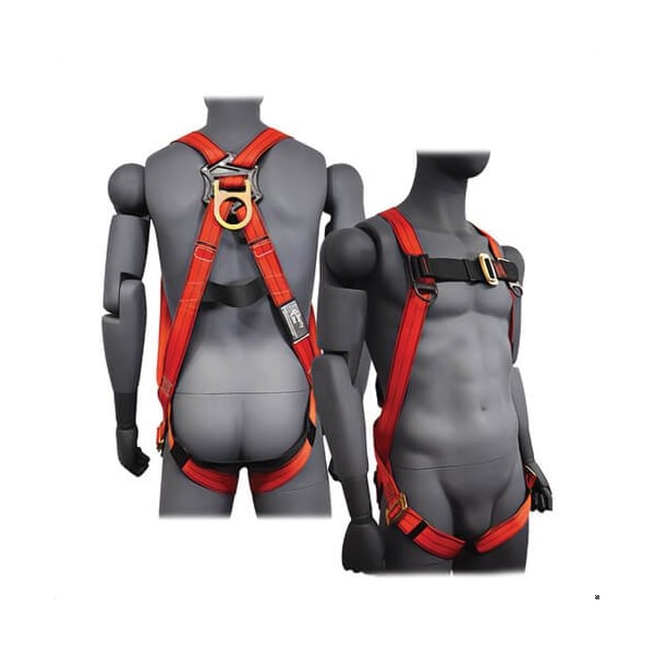 Liberty Line 3-Point Adjust Lightweight Full Body Harness, S/L, D-Ring and Mating Buckle Leg Closures FAL28000 - main