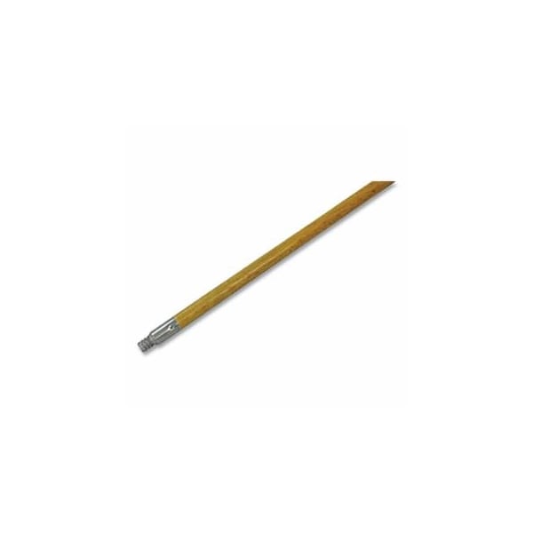 Rubbermaid Commercial Lacquered Wood Broom Handle, 60 in L, 15/16 in dia, 12PK 640-FG636400LAC - main