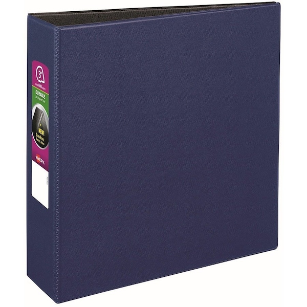 Avery Durable 3 Ring Binder, 3 in Slant Rings 27651 - main