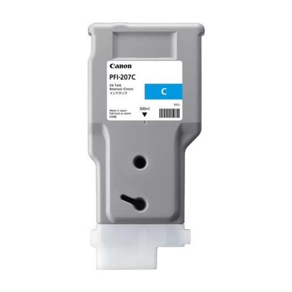 Canon PFI-207C - CYAN INK TANK 300ML 8790B001 - main