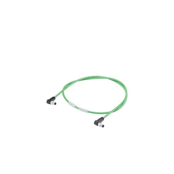 Siemens bus cable for ET connection M8 PUR cable assembled on both ends with 6ES7194-2MH03-0AB0 - main