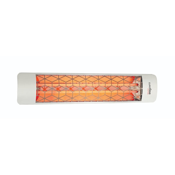 Eurofase SS 39in Dual Element 5000W 240V Heater, Stainless Steel, Stella Decor Plate EF50240S6 - main