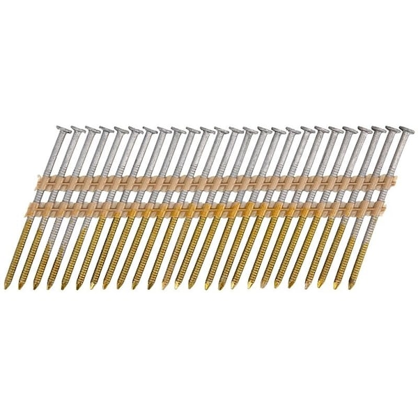 Pro-Fit ProFIT Collated Nail, 3 in L, 316 Stainless Steel, Round Head, Ring Shank 0710176S - main