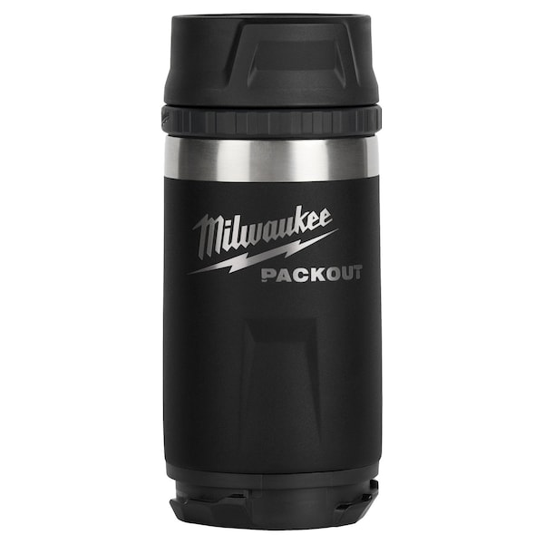 Milwaukee Tool 12oz Insulated Bottle with Sip Lid 48-22-8391B - main
