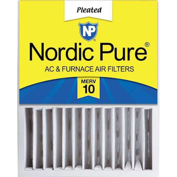 Nordic Pure 16x20x5 Pleated Air Filter, High Capacity, Electrostatically Charged Synthetic Media, MERV 10 16x20x5HM10-1 - main