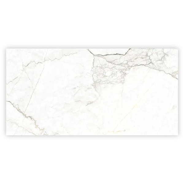 Apollo Tile Splendor 24x48in. Matte Pearl White w/ Gray Vein Porcelain Wall and Floor Tile, 15.5 sq ft/case, 2PK IMP88COLB2448 - main