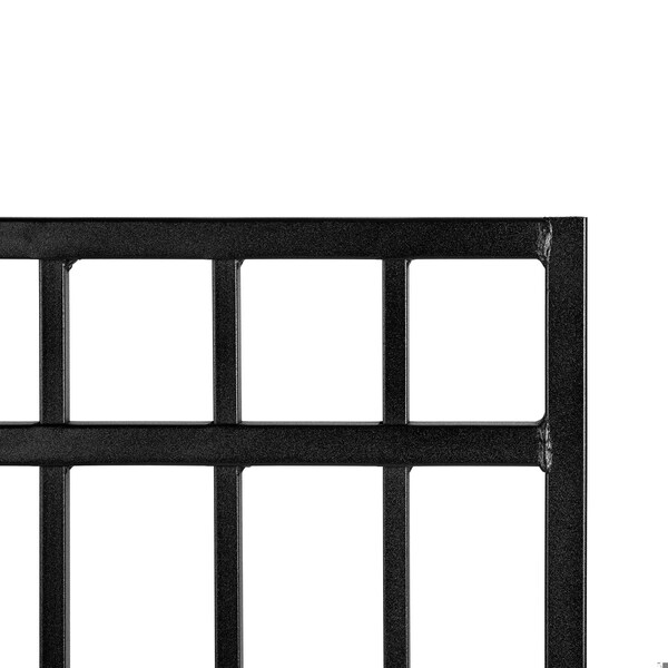 Nuvo Iron 33in Wx46in H Coral Gate, 36in W Opening, Self Close Hardware w/Double Side Handle and 2x2 Hinges ICG03346 - main