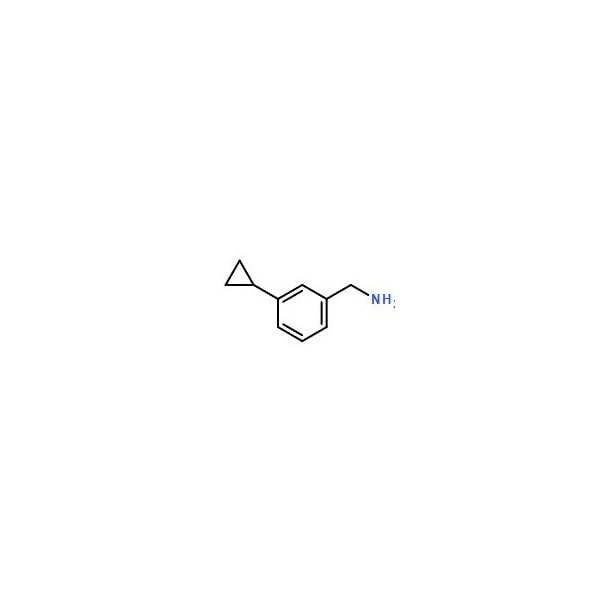 Ak Scientific (3-Cyclopropylphenyl)methanamine (100mg), CAS 852877-59-9 3222AC-100mg - main