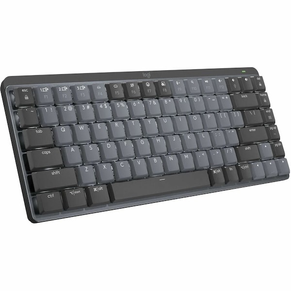 Logitech MX Mechanical Mini Minimalist Wireless Illuminated Keyboard (Tactile Quiet) (Graphite) - Retail Box 920-010550 - main