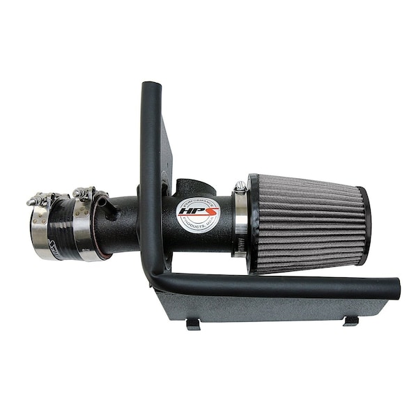Hps Performance Air Intake Kit with Heat Shield, Black, 827-613WB - main