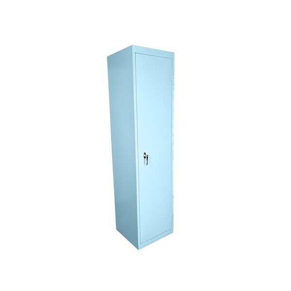 Steel Cabinets Usa Utility Storage Cabinet, 72 in H, 18 in W, 18 in D, Denim Blue, 4 Shelves FS-18-DB - main