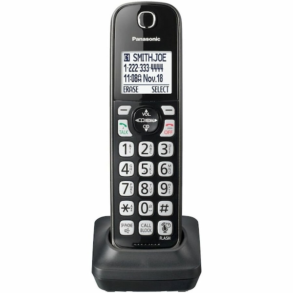 Panasonic Cordless Phone Accessory Handset for TGD66x Series - Cordless - Bluetooth KX-TGDA66M - main