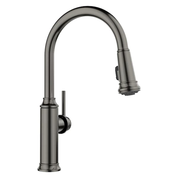 Blanco Empressa Pull-Down 1.5 GPM, Satin Dark Steel 443262 - main