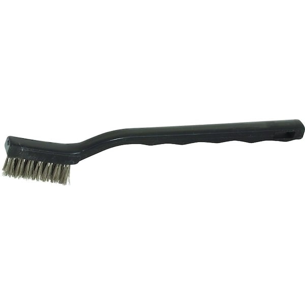 Dqb Detail Brush, 1/2 in L Trim, Stainless Steel Bristle, 7-3/4 in OAL 11353 - main