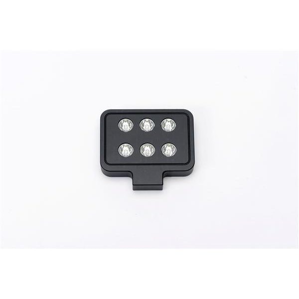 Putco Fog Light Kit, LED Bulb; 6 LED Bulbs; 4 Inch Square; 30 Watt; 2400 Lumens; Clear Lens; Black Billet 10004 - main