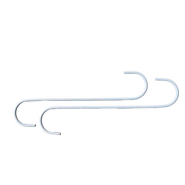 Living Accents EXTNDR HOOK S WHT 12 IN., 2PK 58049 - main
