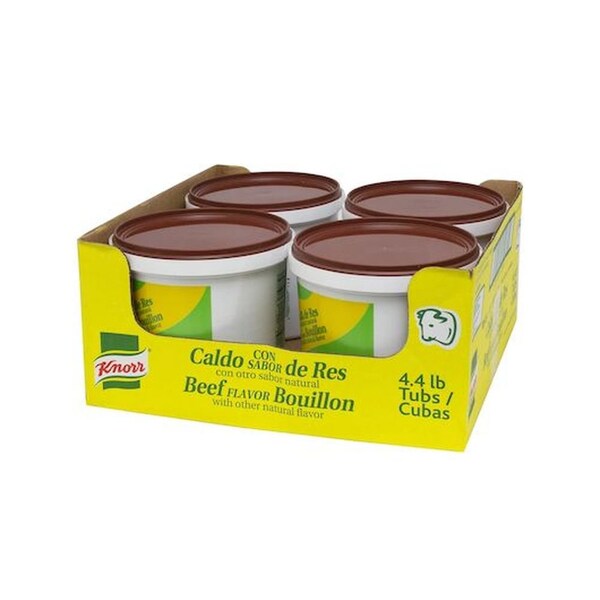 Knorr Professional Caldo De Res Beef Bouillon Base, 4.4 pound, 4PK 84103909 - main