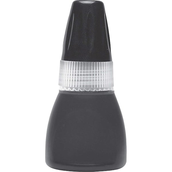 Shachihata Xstamper Refill Ink, 0.34 fl. oz. Bottle, Black 22112 - main