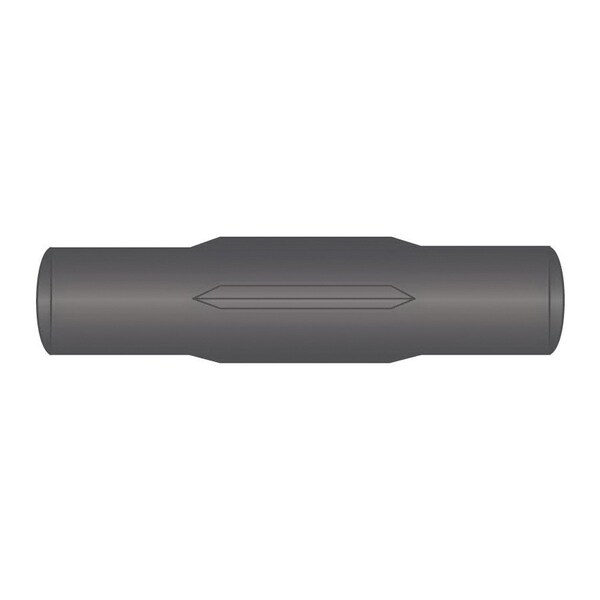 Huyett DIN 1475 Metric Grooved Pin, Low Carbon Steel, 6 mm Dia x 5.91 mm Small End Dia x 32 mm Length GPM-060-032-75 - main