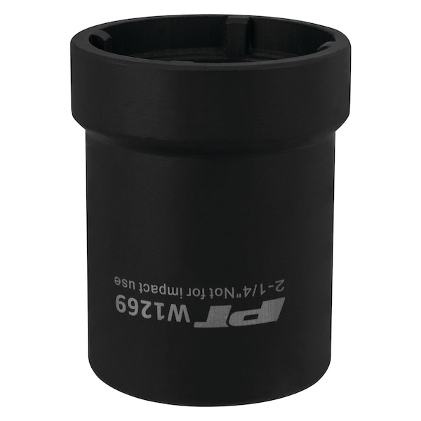Performance Tool 4 Slot 4WD Lock Nut Skt, 2-1/4 in. Socket, Axle Nut Tool, 1/2 in. Drive W1269 - main