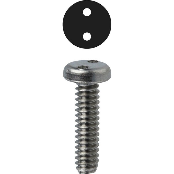 Dottie #8-32 x 1/2 in Spanner Pan Machine Screw, 18-8 Stainless Steel, 100 PK T83212SP - main