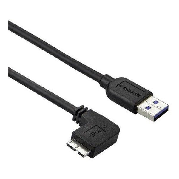 Startech.Com 0.5m 20in Slim Micro USB 3.0 Cable - M/M USB3AU50CMLS - main