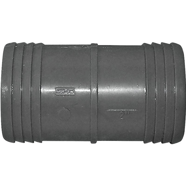 Boshart Industries Cplg Pp 2in Poly Gry UPPC-20 - main