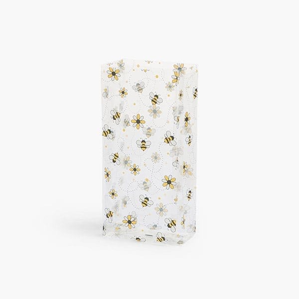 Nashville Wraps Busy Bees Cello Bags, 3.5x2x7.75, 100PK C1BBZB - main