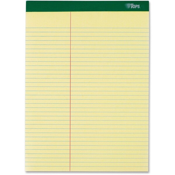 Tops Letr-Trim Perforated Law-ruled Writing Pad, 12PK TOP63396 - main