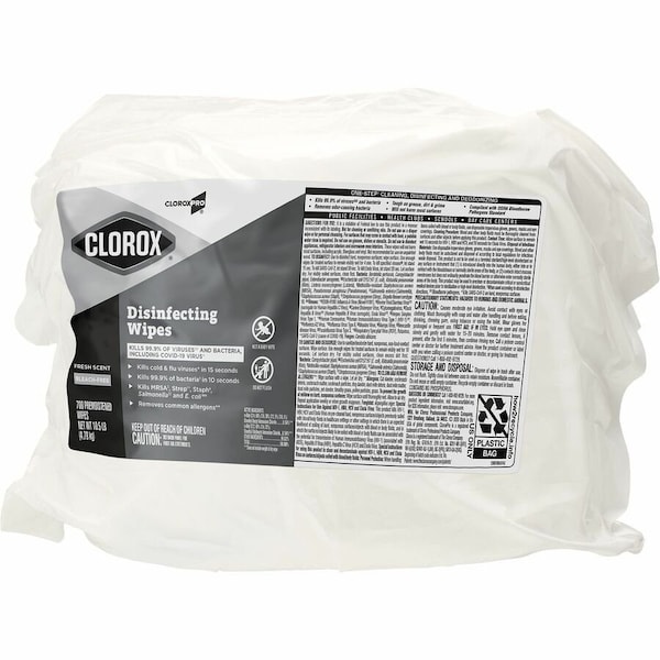 Clorox Disinfecting Wipes, 7" x 7", 700 Wipes, PK2 31428 - main